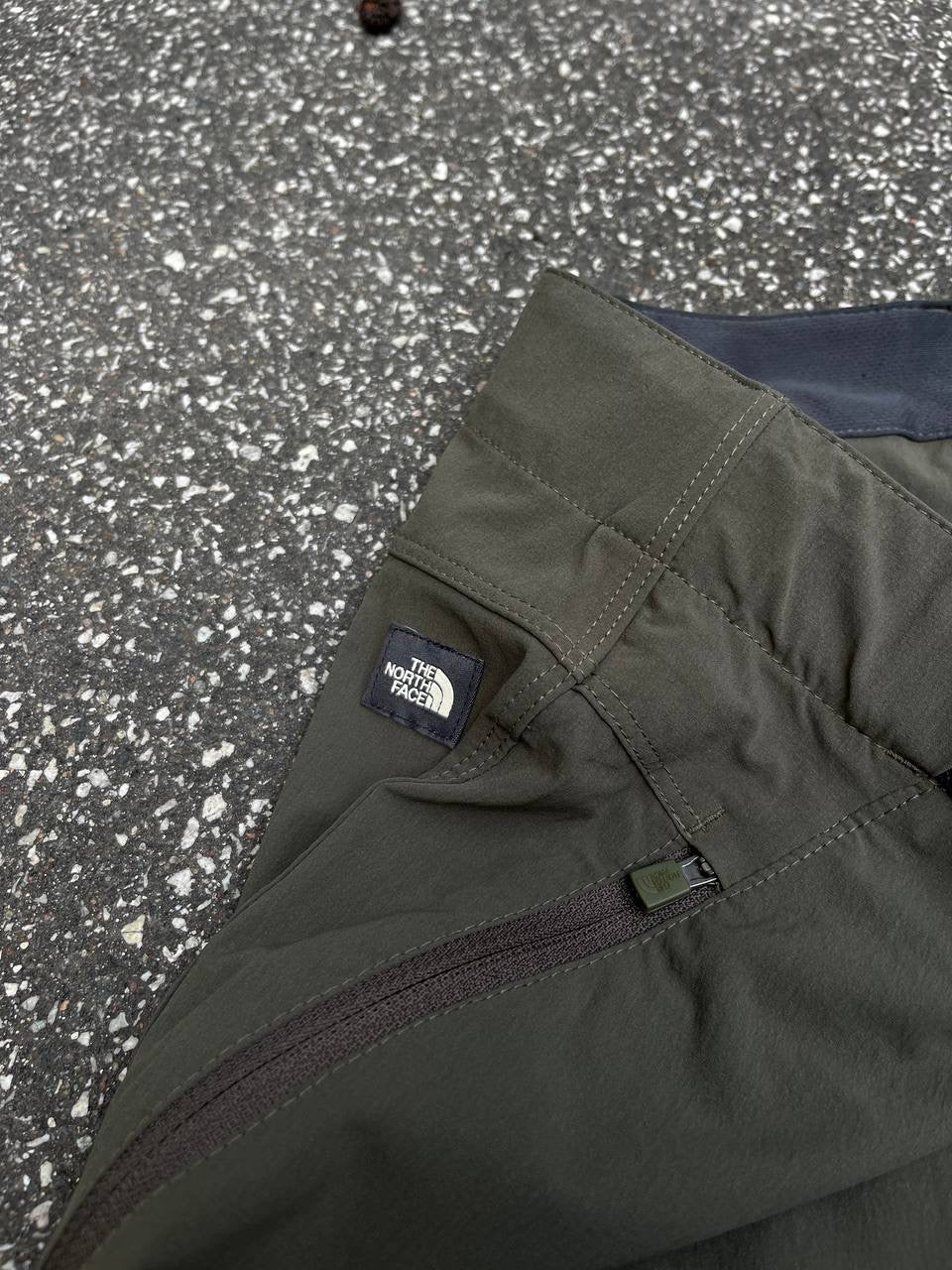 The North Face Shorts Taktik med Bælte Khaki Militær Grøn Green W30 Mænd Brand New