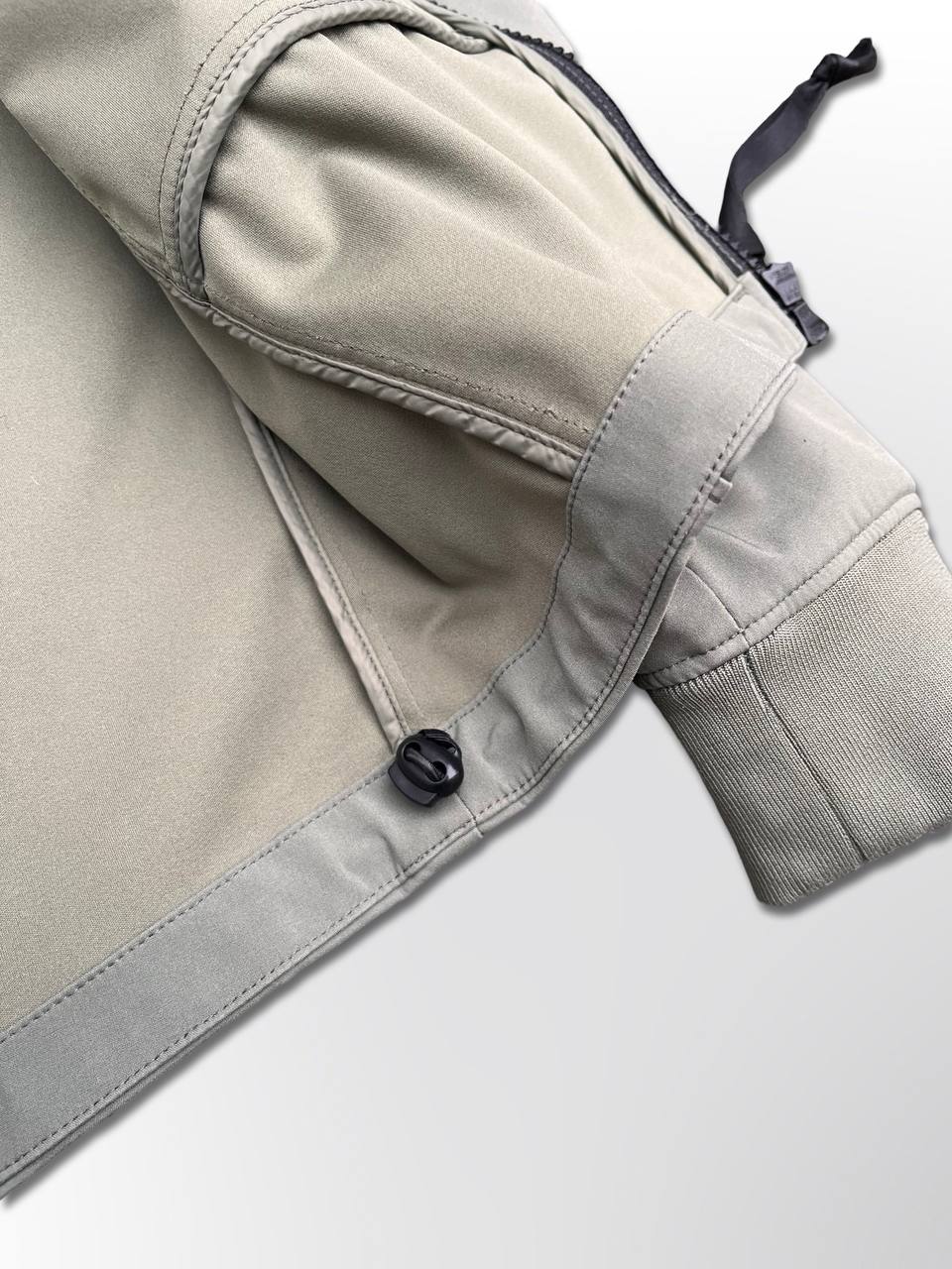 C.P.Company Softshell Shell-R i Small Oliven Brugt
