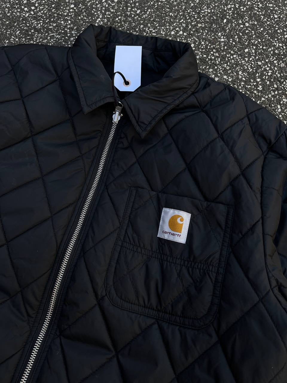 Carhartt Detroit Jacket i Sort Madera Jacket Vendbar M Medium