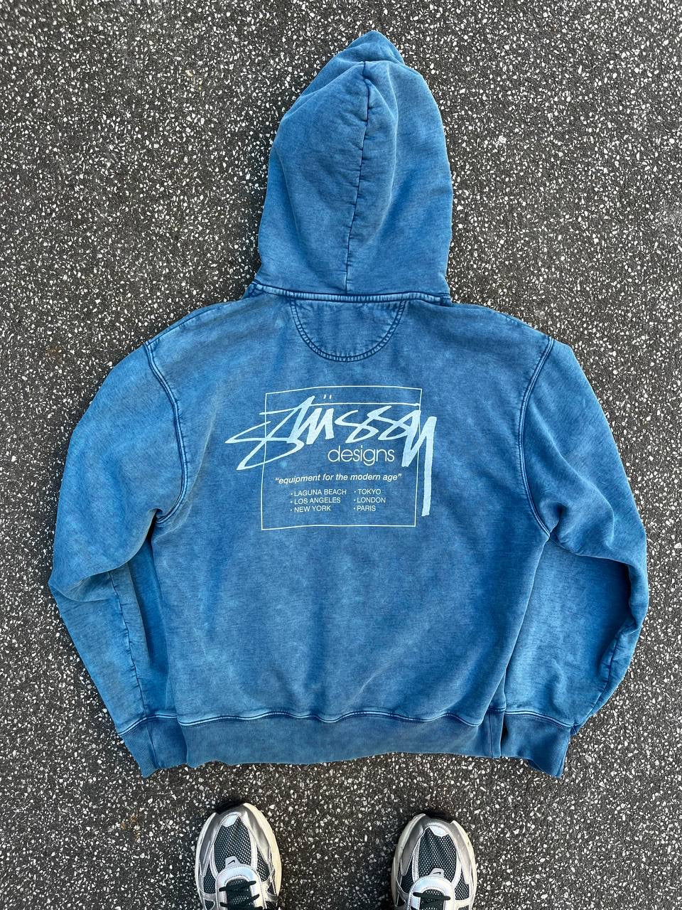 Stussy Died Hættetrøje Blå i Medium