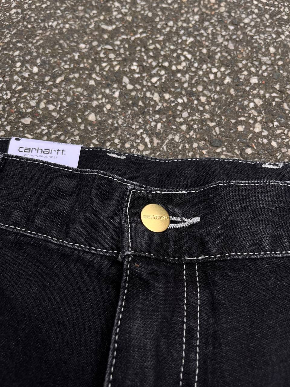 Carhartt Simple Shorts Denim Brand New Black Sort