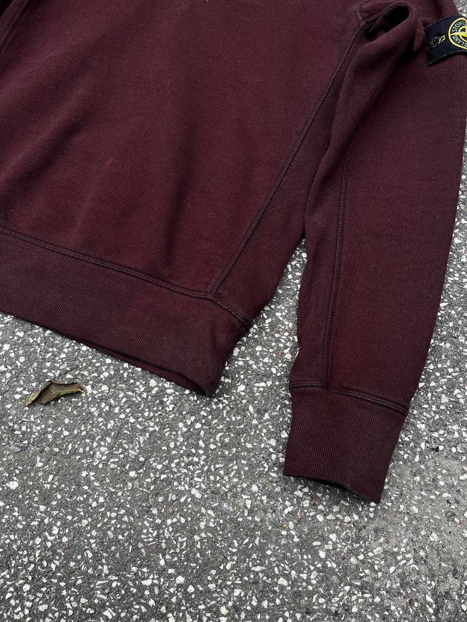 “Brugt Sweatshirt Stone Island i bordeaux i S Small 631565320”