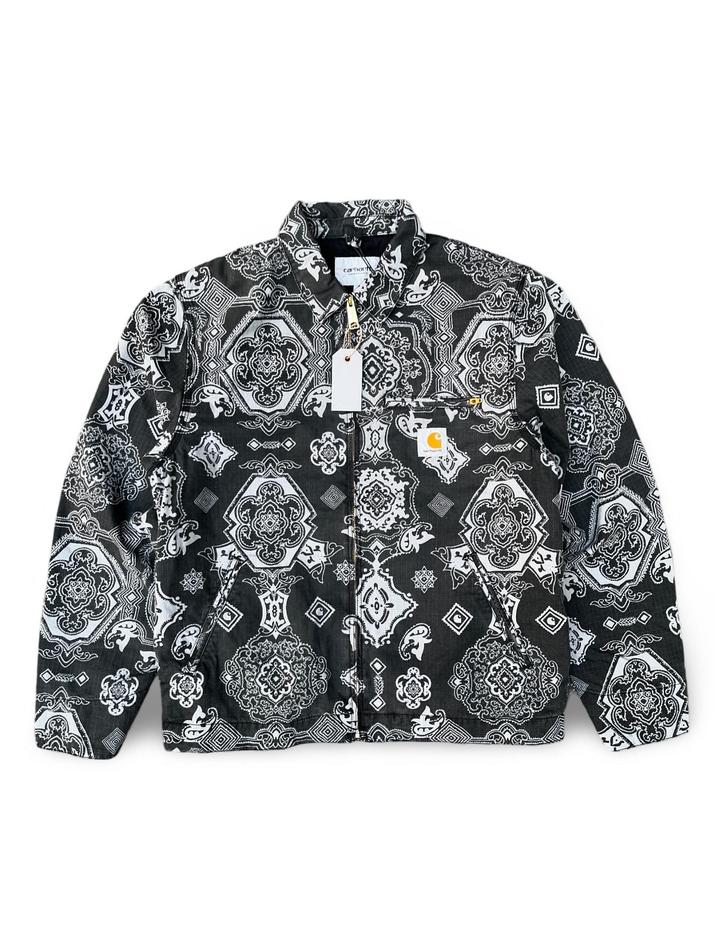 Carhartt WIP Bandana jakke i grå i L large