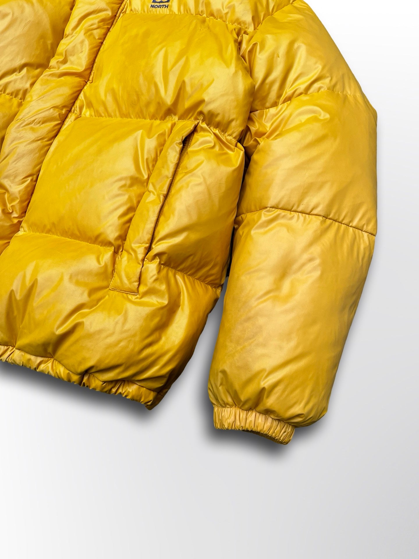 66 North dunjakke puffer vinter jakke i M medium gul