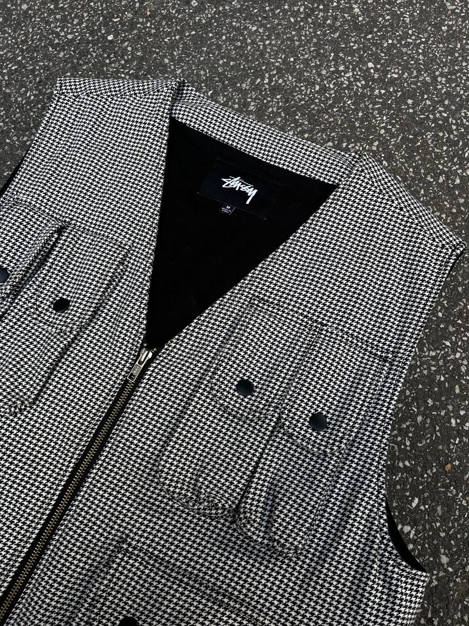 Brugt Used Vintage Vest Stussy i M medium