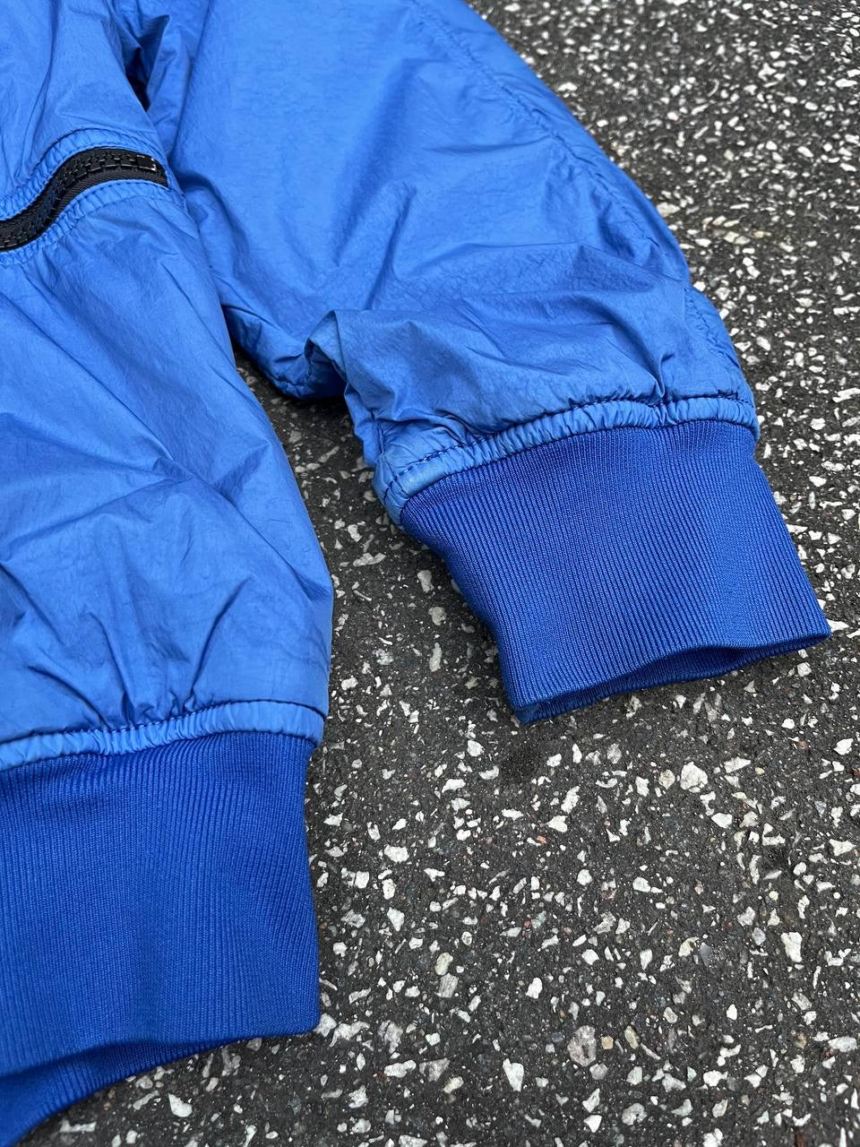 Stone Island Crinkle Reps NY Jakke – Blå – Str. L (Large)