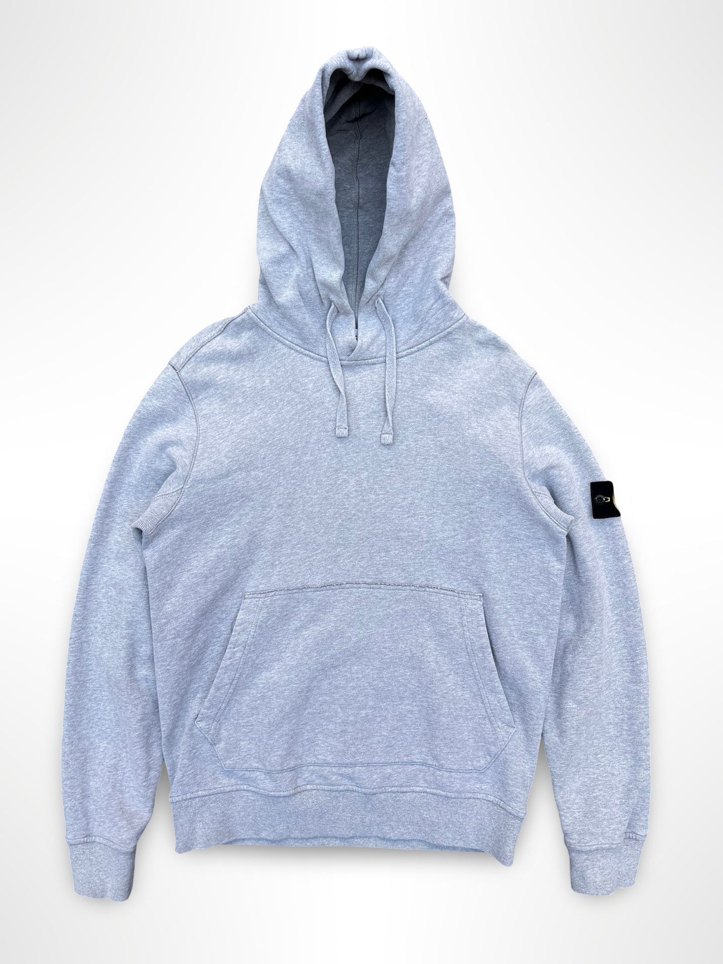 Stone Island Hoodie Hættetrøje Grå Grey Large 731562820 Brugt Used