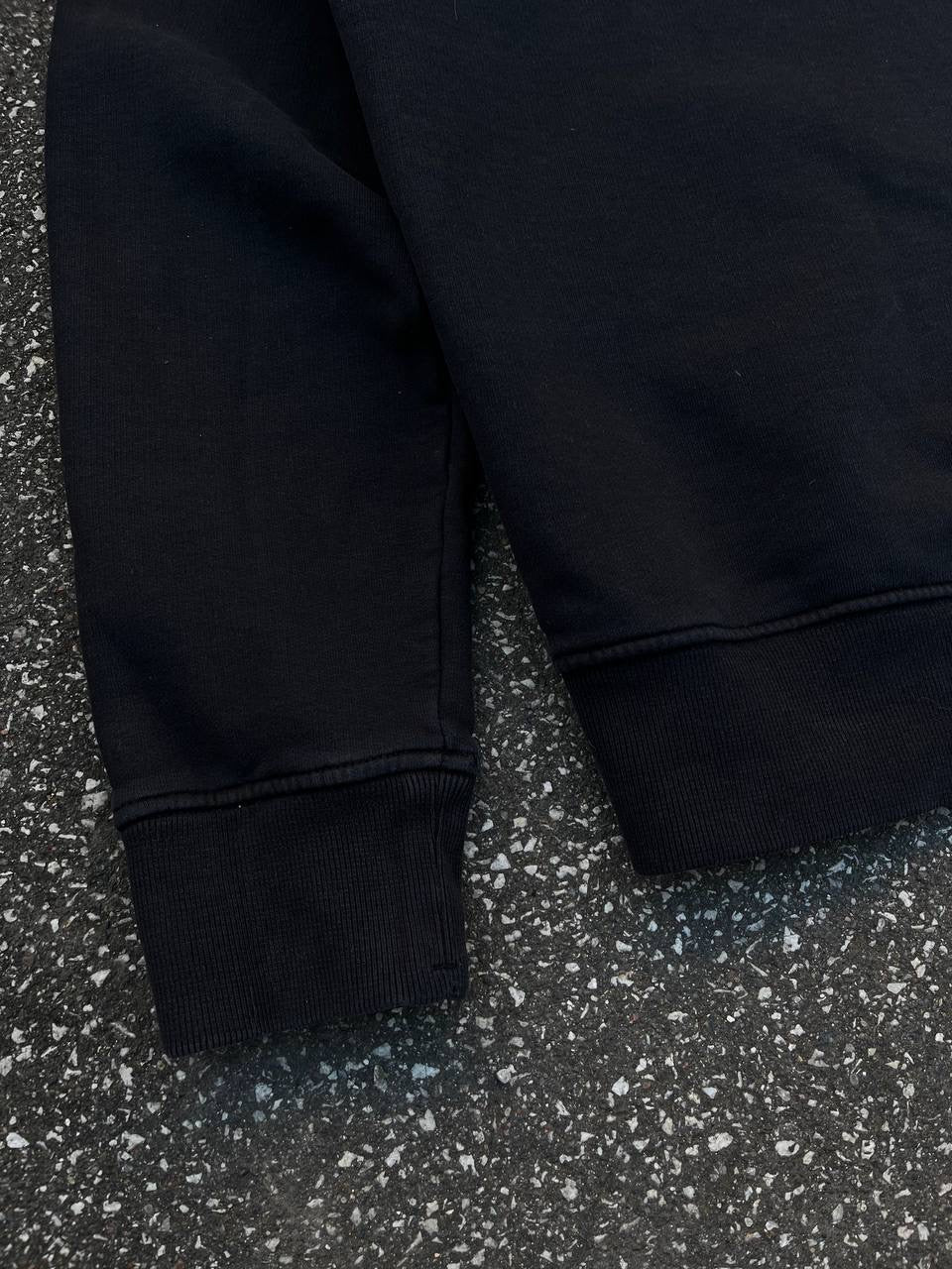 Stone Island Sweatshirt Crew Neck i Sort Small Brugt Used