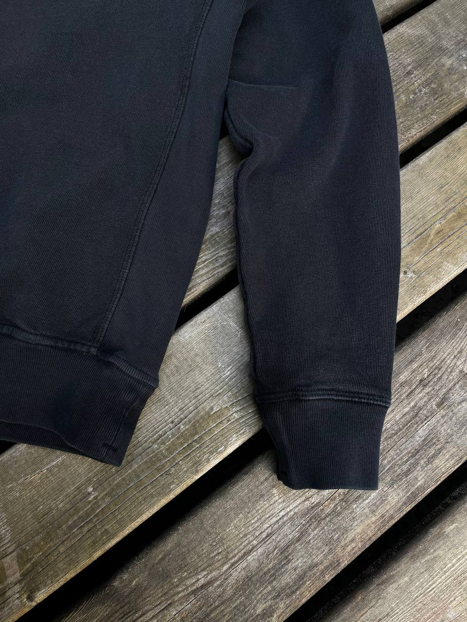 Stone Island Sweatshirt Crew Neck Small Sort Brugt
