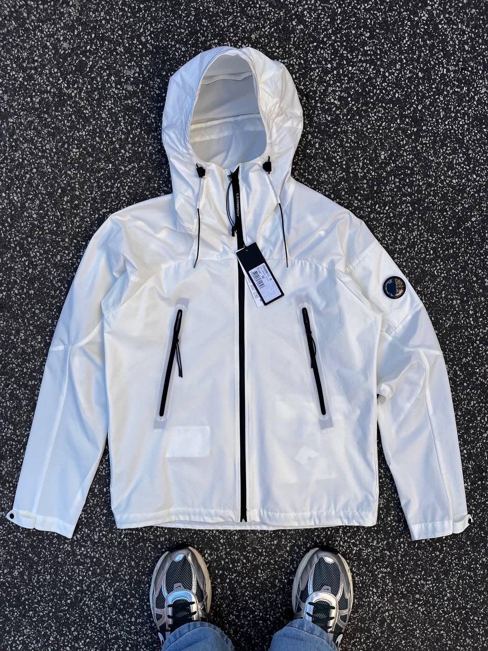 C.P. Company Pro Tec Sommerjakke i Hvid Large Brand New