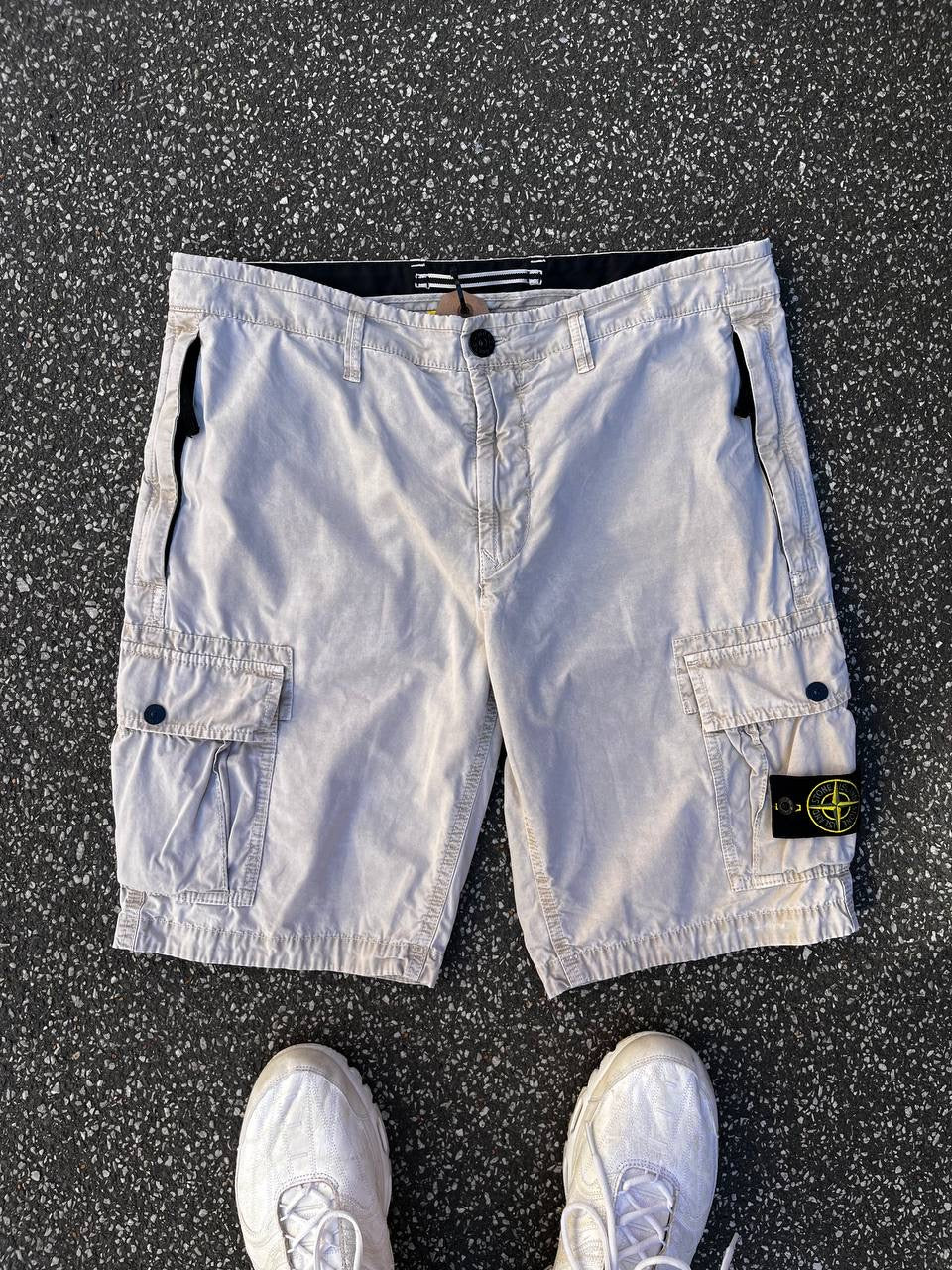 Stone Island Shorts W33 Type SL Beige Brugt Used