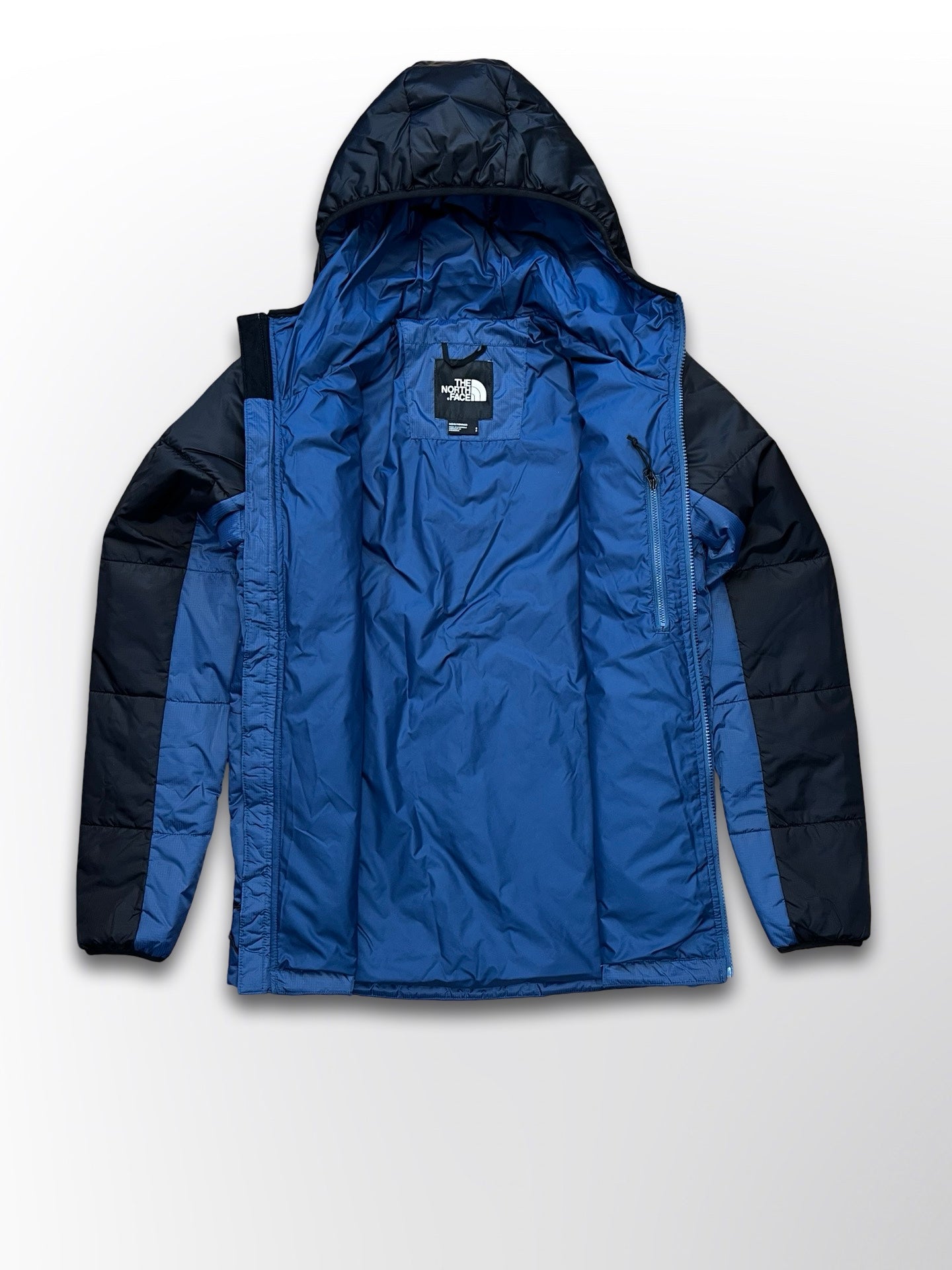 Helt Ny Jakke The North Face Himalayan Syntetisk S small Mænd i mørkeblå marina navy farve