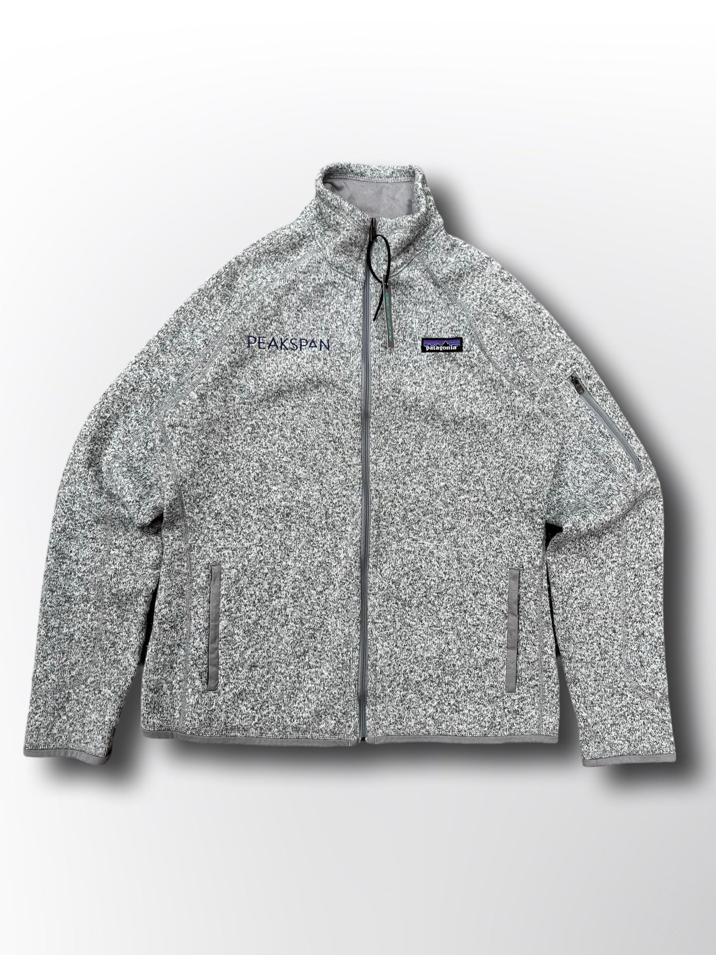 Brugt Used Som ny Patagonia Fleece i Grå grey M Medium