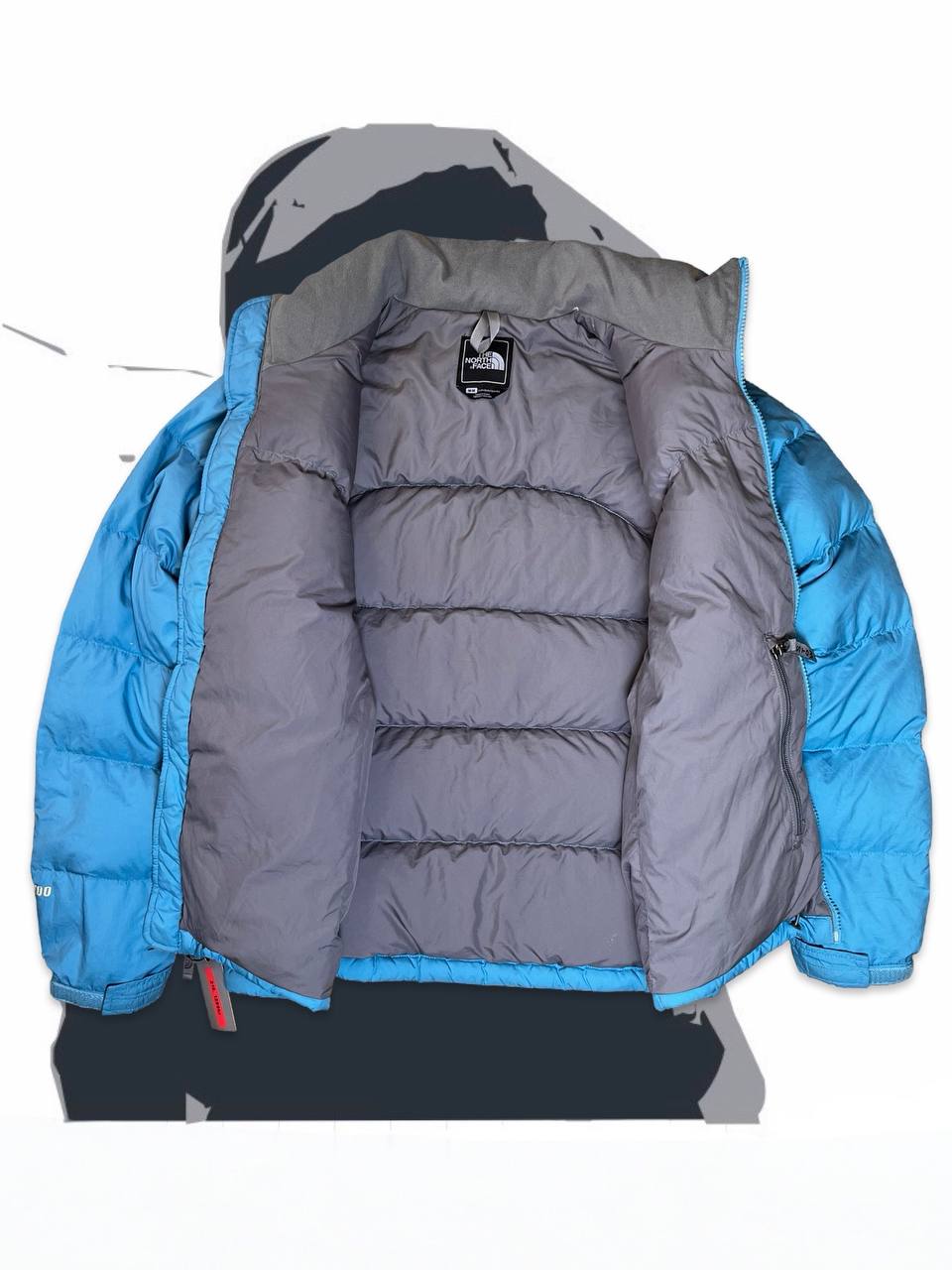 Brugt Used Vintage Dunjakke Puffer The North Face Nuptse 90’s 700 M medium dame kvinde