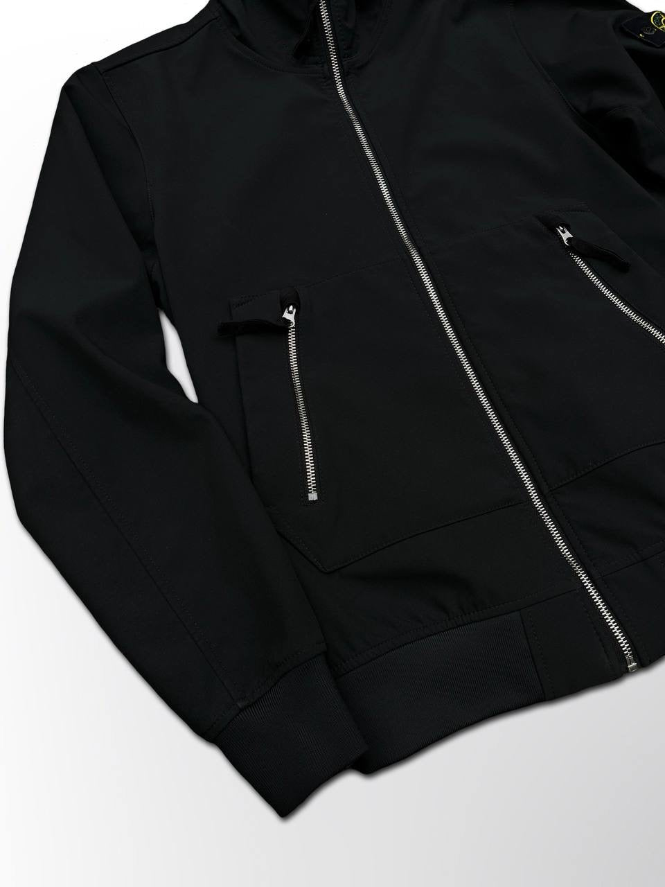 Stone Island Soft Shell R Small brugt i Sort