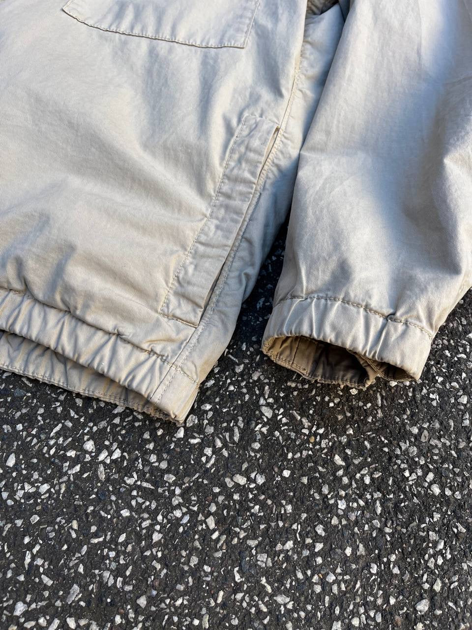 Stone Island Supima Cotton Twill Strech TC Sommerjakke i Beige XL