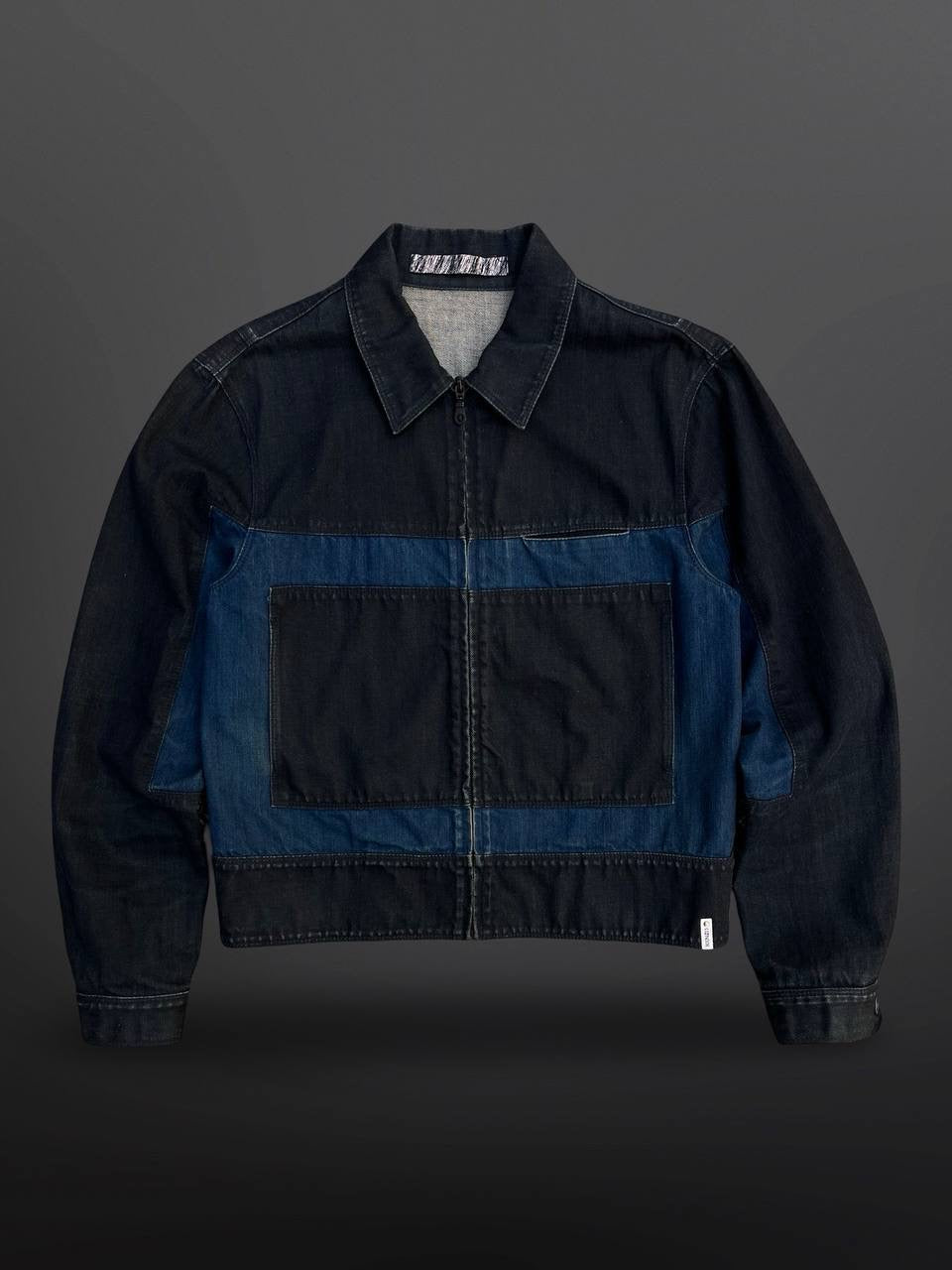 Kenzo Denim Jeans Jakke Raw Denim Japansk Selvedge S Small