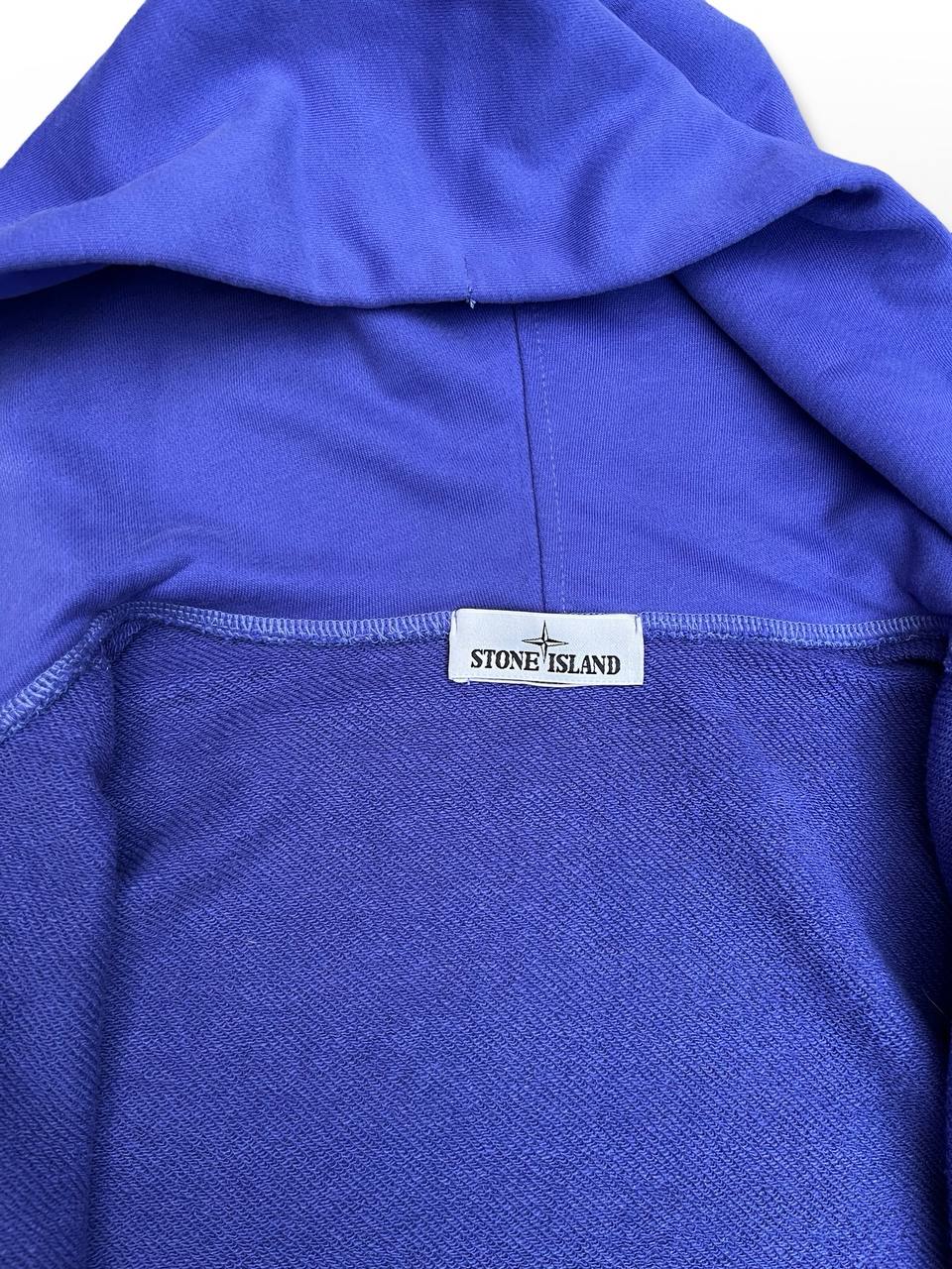 Zip up hoodie hættetrøje Stone Island i lilla L large