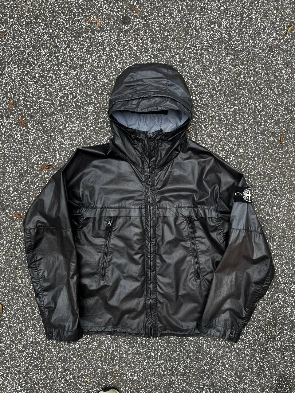 Stone Island Heat Reactive Jacket Jakke i Sort /Blå Blue Ice Jacket 2010 M Medium 541543499/548