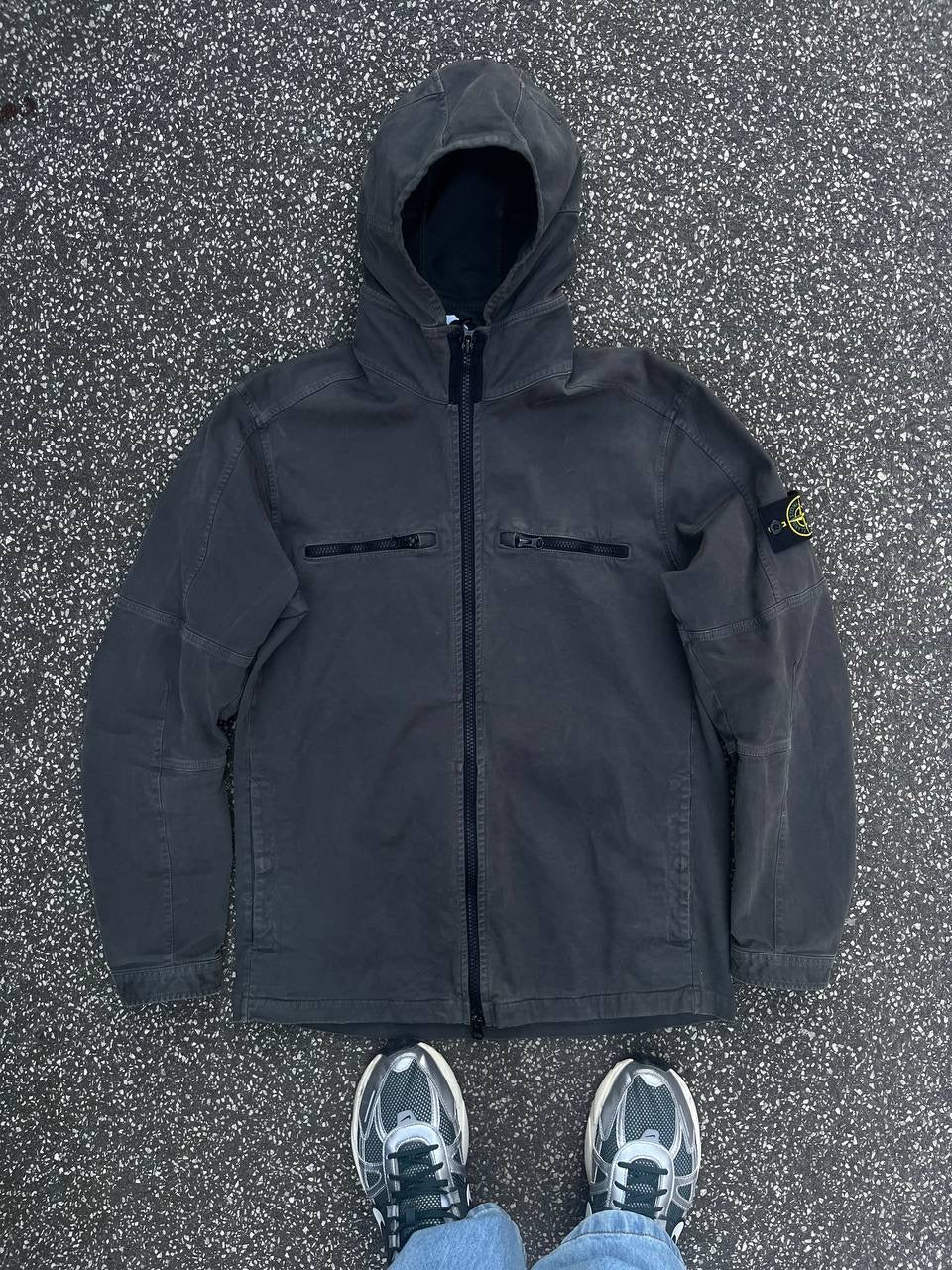 Stone Island Jakke Grå Large