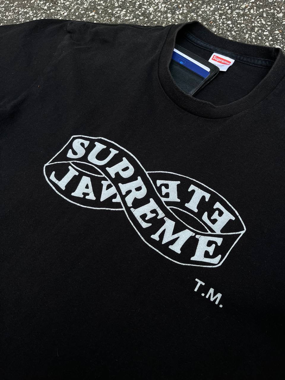 Supreme T-Shirt Black Sort L Large