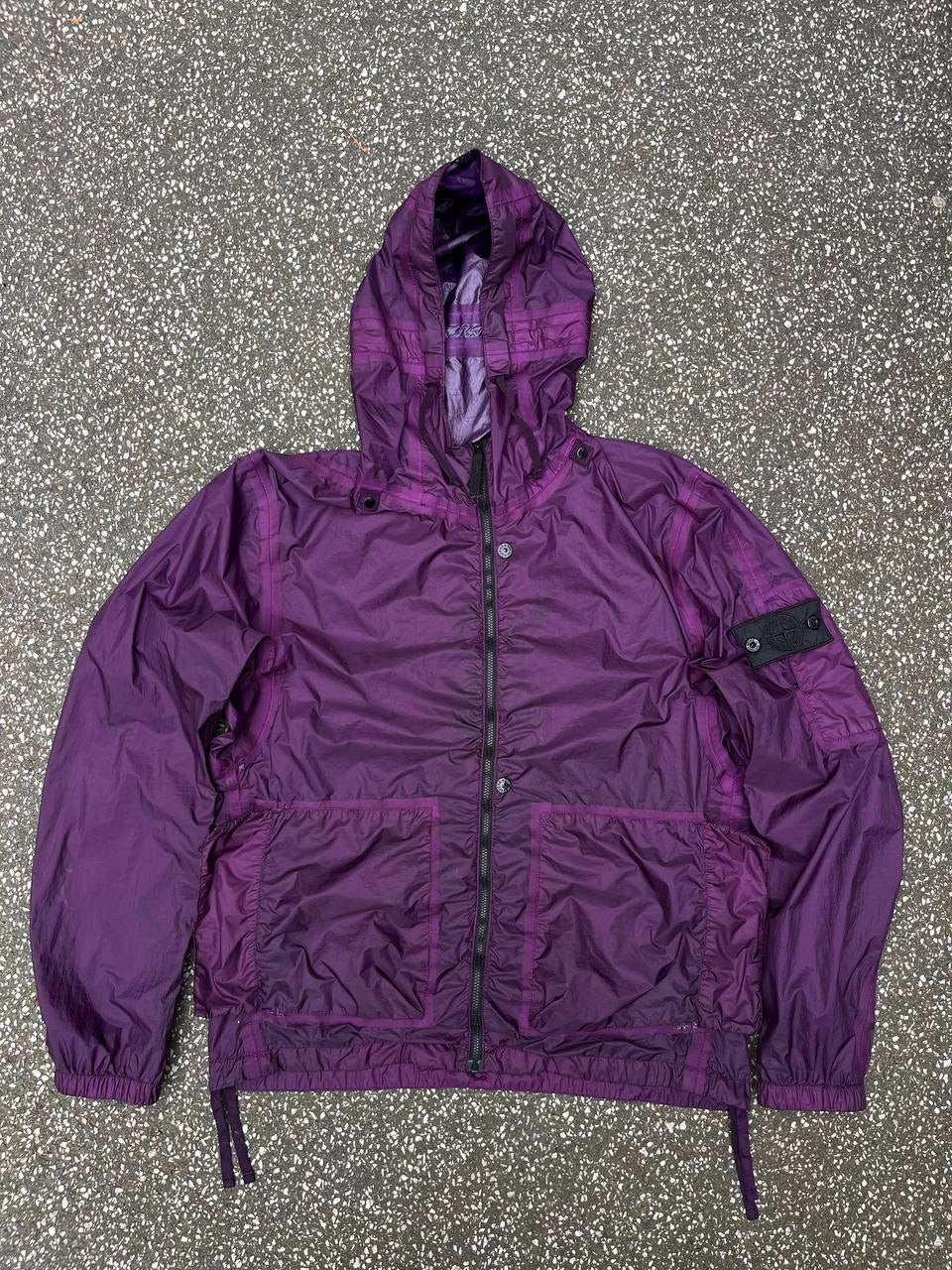 Stone Island Shadow Project Regnjakke Violet Purple L Large