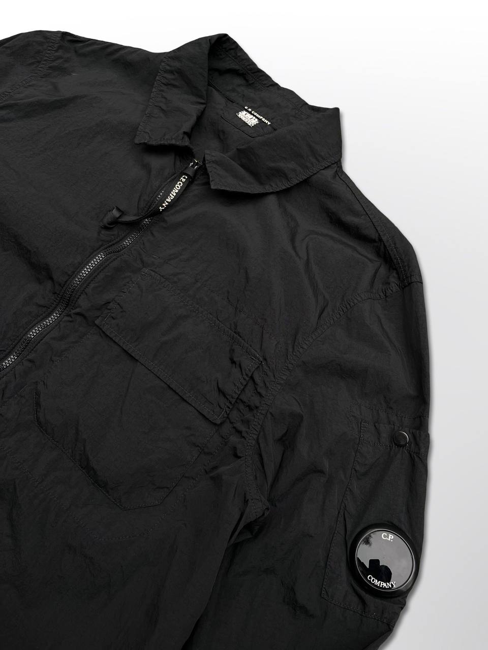 C.P.Company Overshirt i Sort Medium Brugt