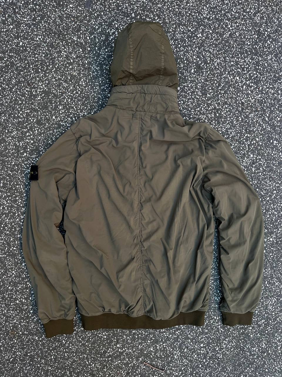 Stone Island Efterårsjakke Polartec L Large Grøn