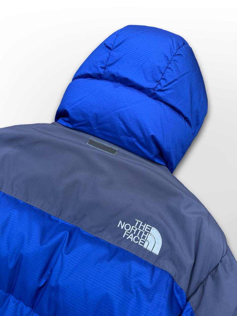 Brugt Vinterjakke The North Face Himalayan Summit Series 700 Dunjakke M medium Herre i Blå og Grå