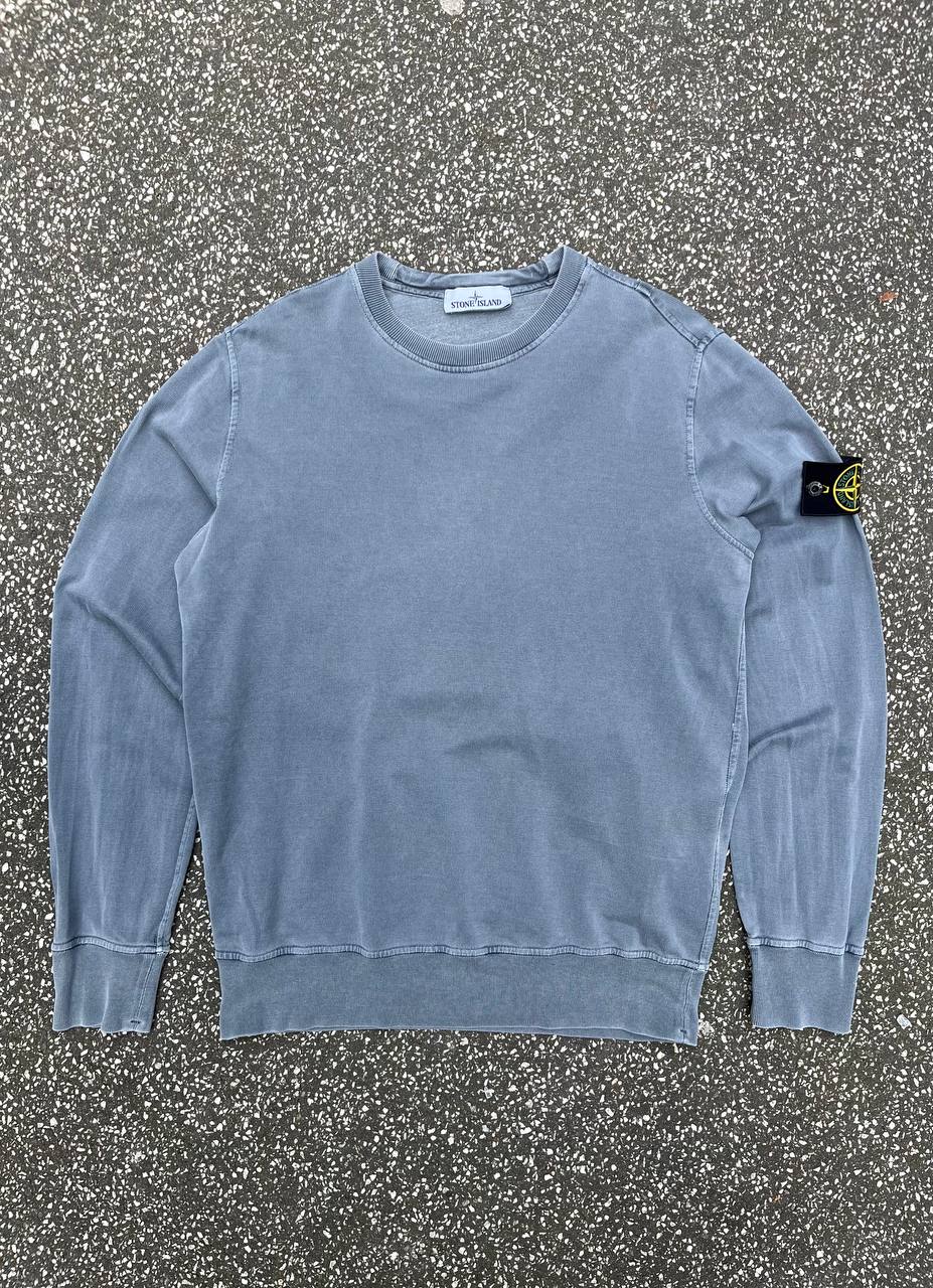 Vintage Sweatshirt fra Stone Island i grå i størrelse L large