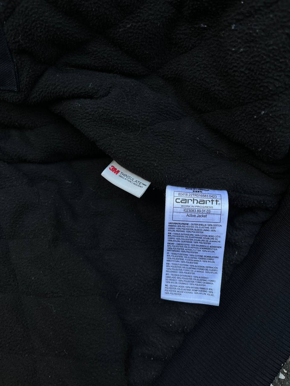 Carhartt Active jacket work jakke workwear Carhartt WIP M medium