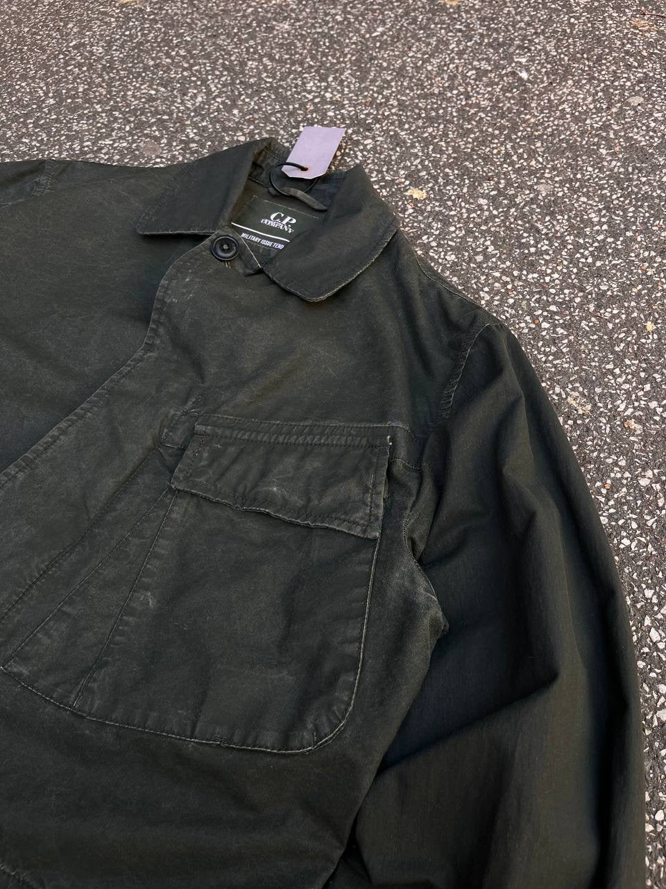 C.P. Company La Mille Jacket Grøn Militær Khaki M Medium Brugt Used Vintage