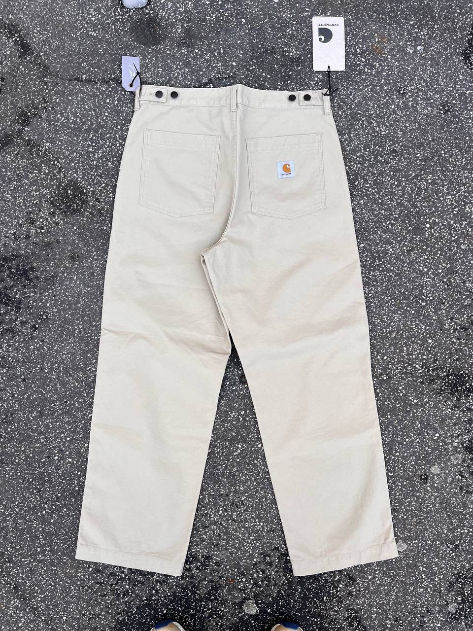 Carhartt WIP Council Pant busker 32 i beige nye