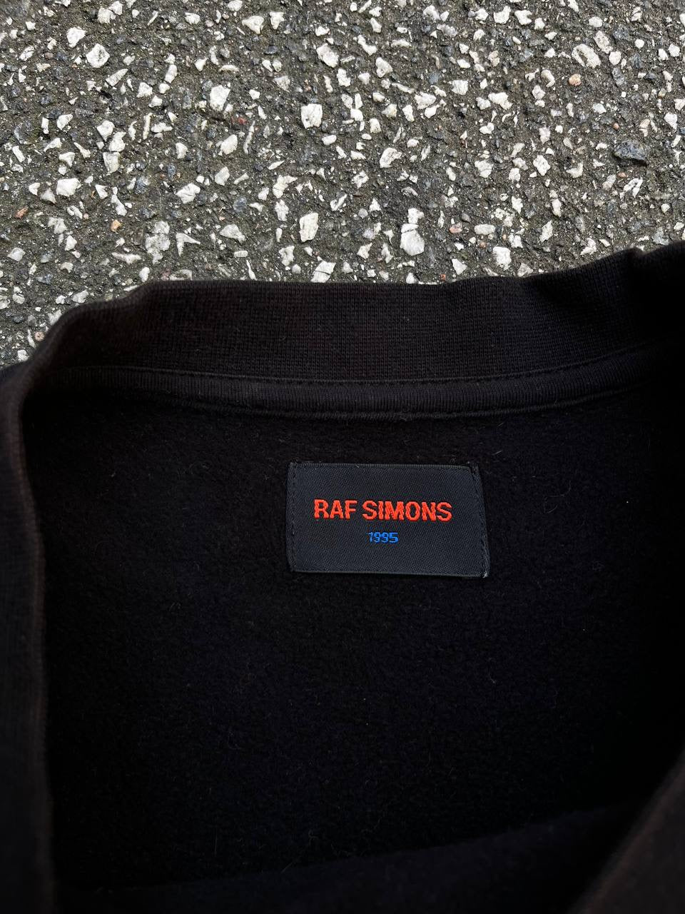 Raf Simons A$AP Rocky Sweatshirt Sea Of Desire M Medium Sort Black 12AW