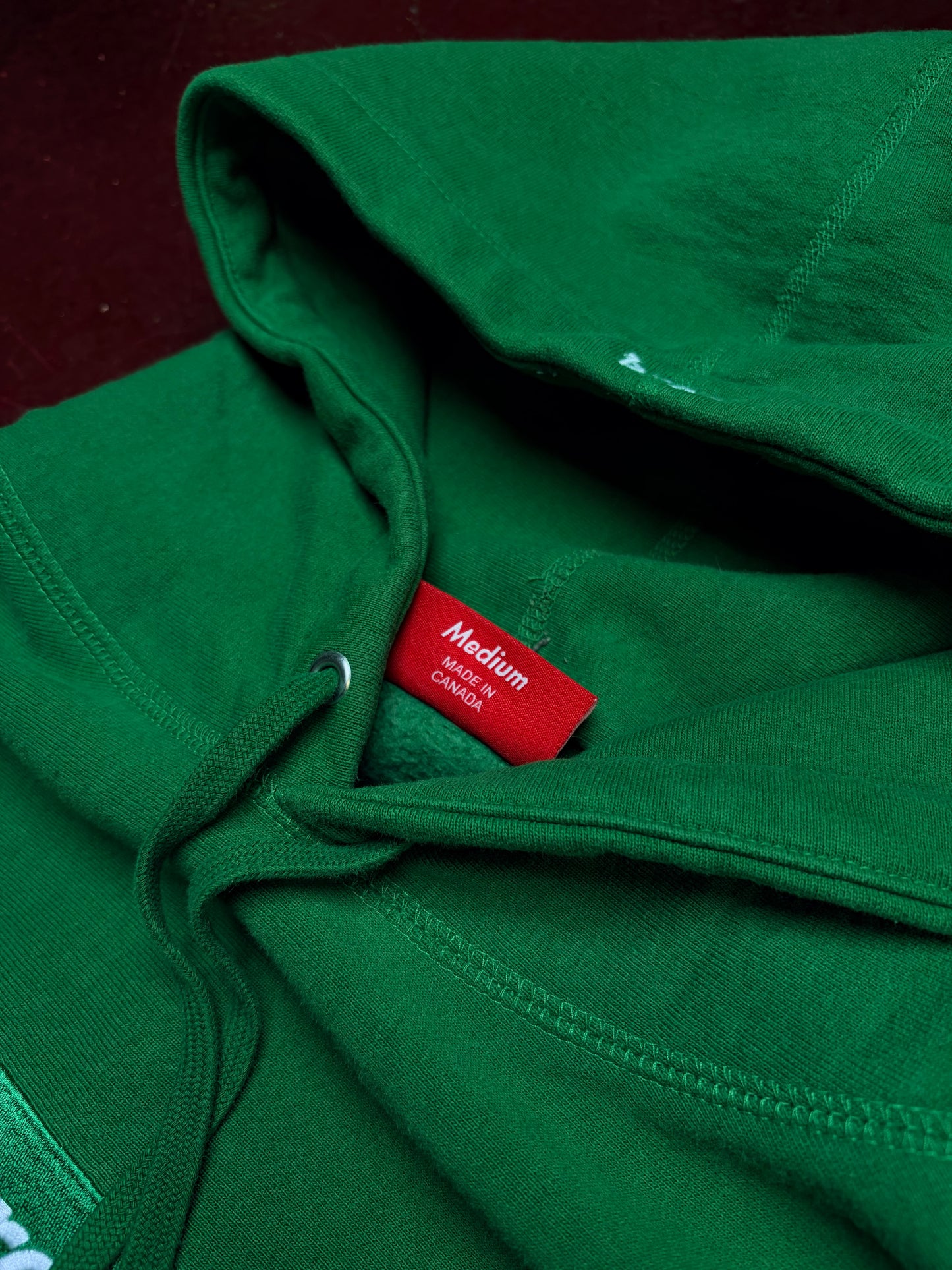 Supreme Box Logo Hoodie – Green – Medium