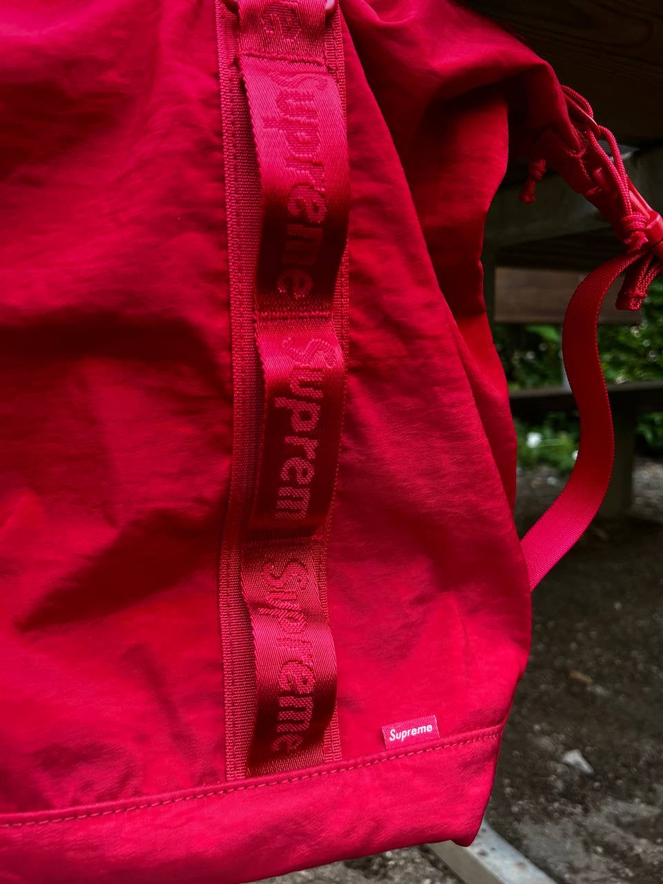 Supreme Tote Bag Taske One Size I Røde Cordura