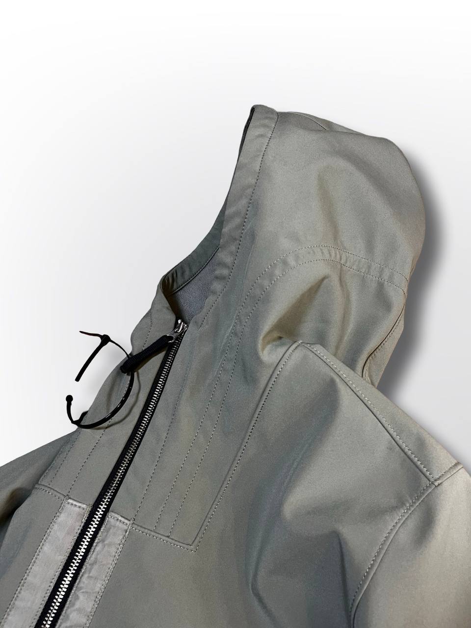 Soft shell vind og vandafvisende jakke Stone Island SOFT SHELL-R i Oliven L large