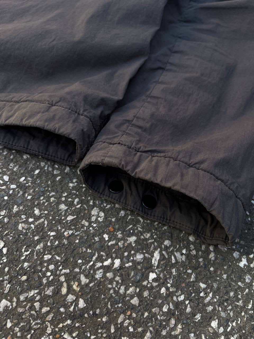 Stone Island Overshirt Skjorte M Medium i Grå Brugt Used