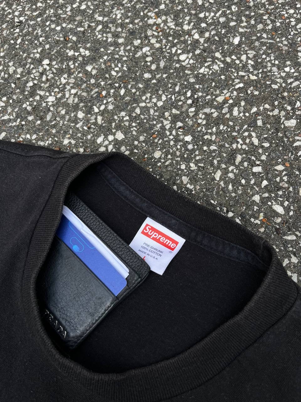 Supreme T-Shirt Black Sort L Large