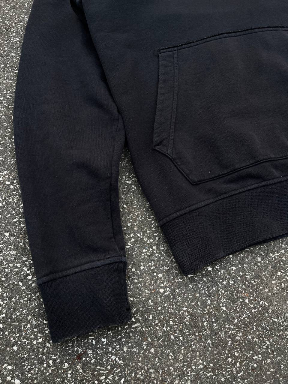 Stone Island Hoodie Hættetrøje Sort Black Large 691562820 Brugt Used
