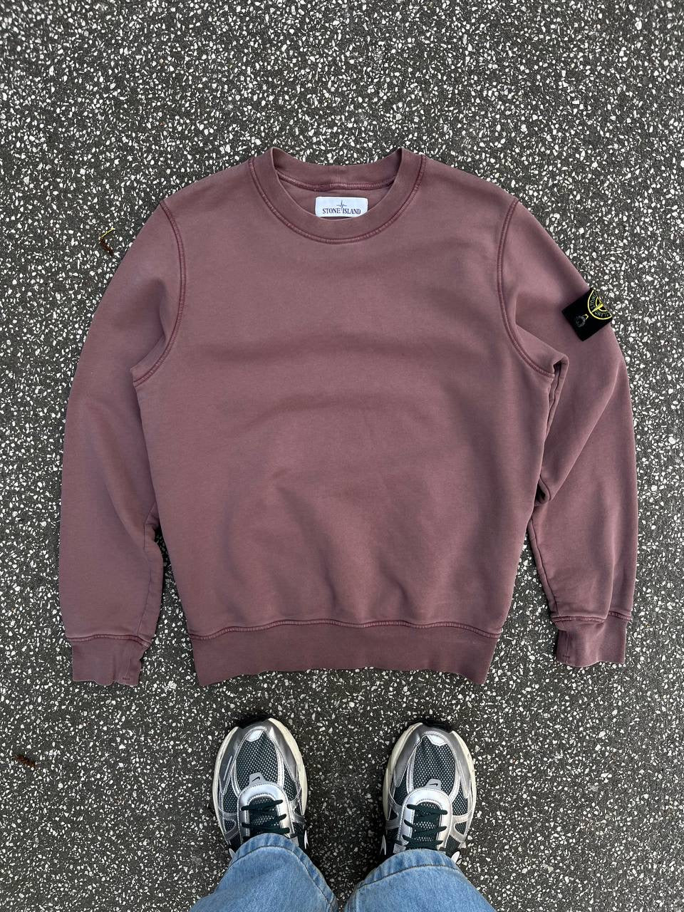 Stone Island Sweatshirt Rose Rosa Farve S small Brugt