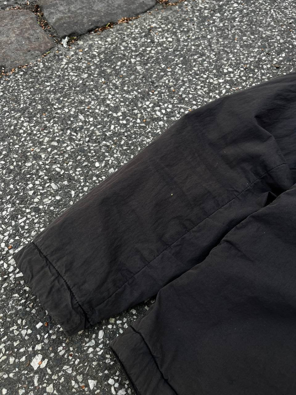 Stone Island Overshirt Skjorte M Medium i Grå Brugt Used