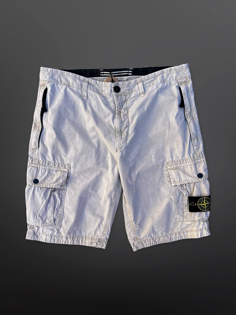 Stone Island Shorts W33 Type SL Beige Brugt Used