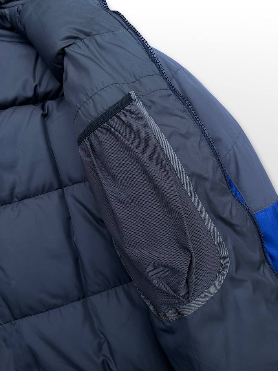 Brugt Vinterjakke The North Face Himalayan Summit Series 700 Dunjakke M medium Herre i Blå og Grå
