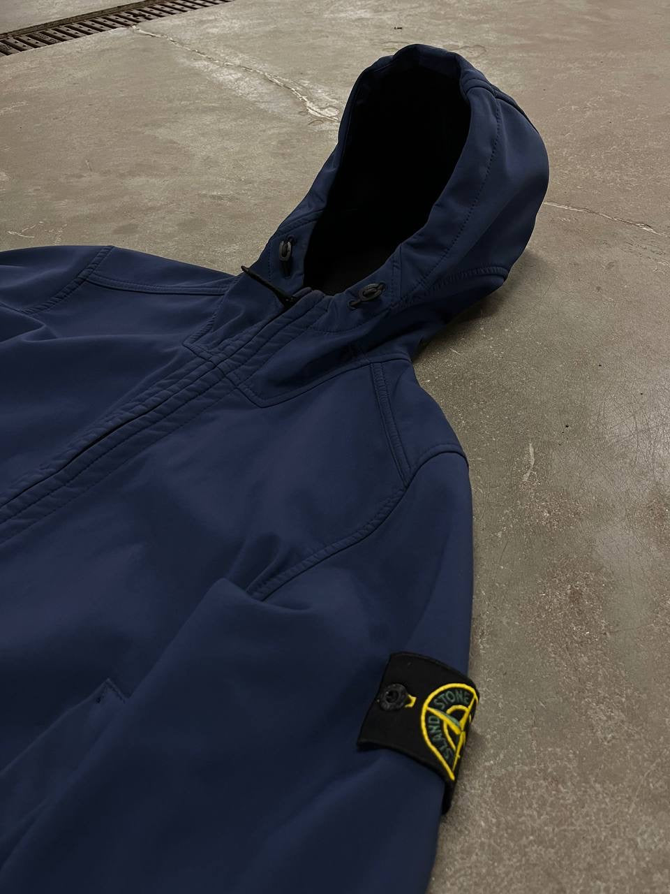 Stone Island Softshell R Large Navy Brugt
