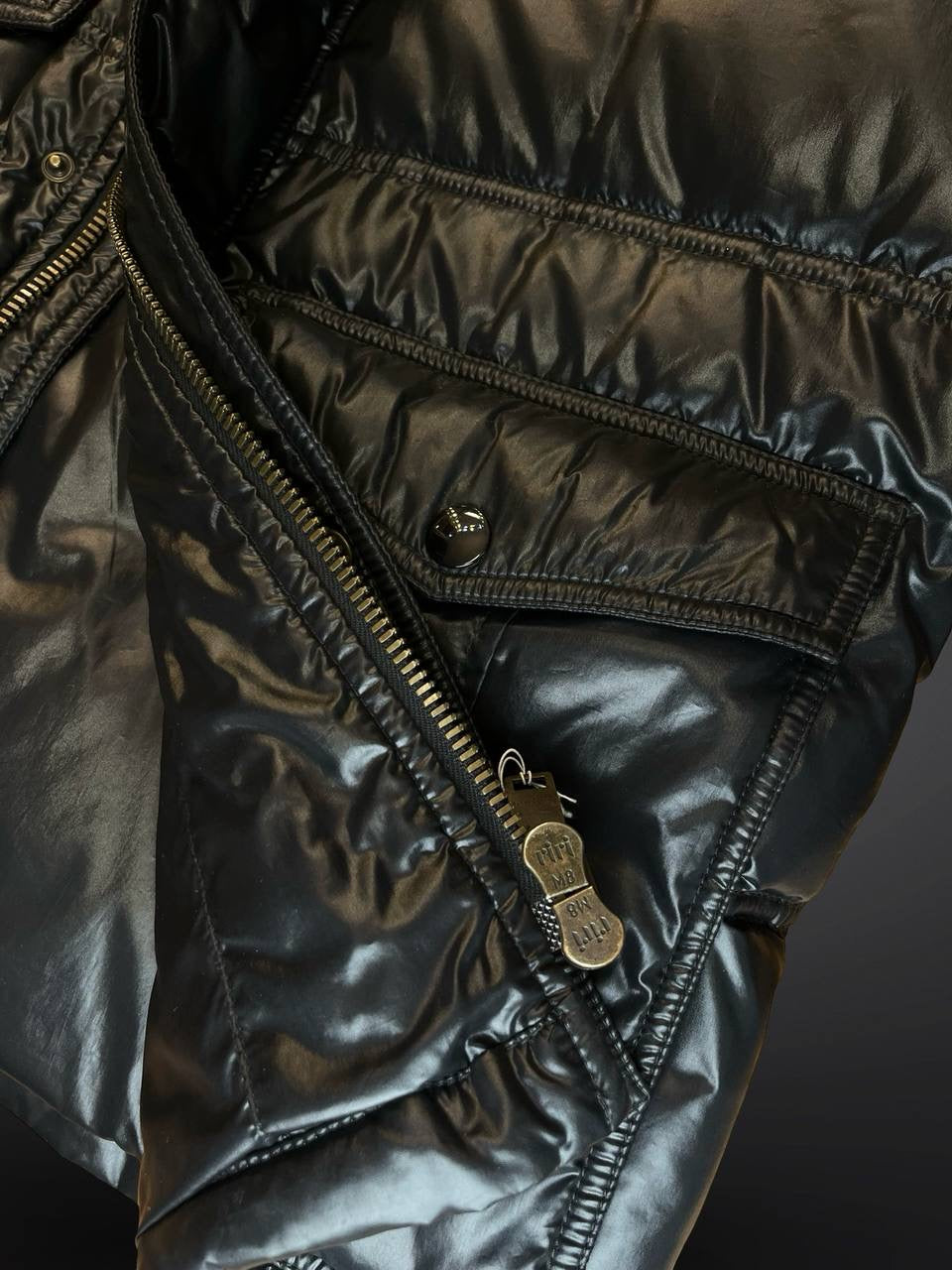 Gucci Puffer Vinterjakke Sort M Medium