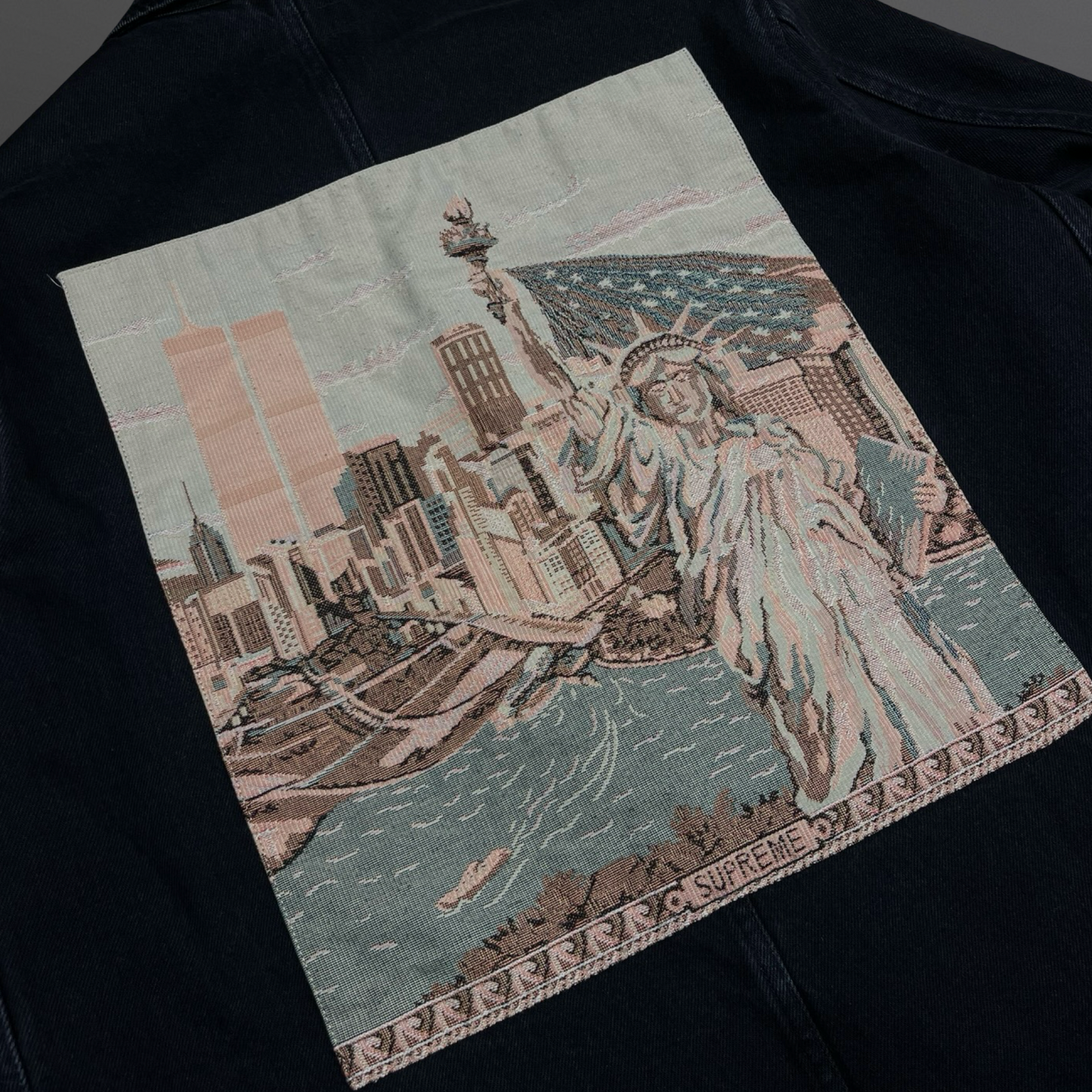 Supreme Tapestry Work Jacket – Black Large
