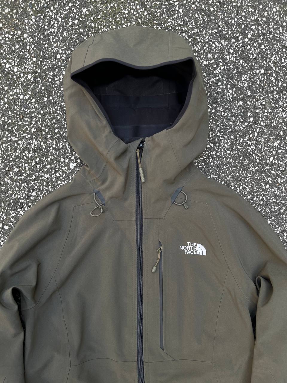 Regnjakke The North Face i grøn khaki farve med Gore-tex membran XS dame