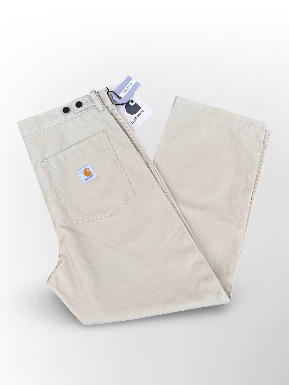 Carhartt WIP Council Pant busker 32 i beige nye