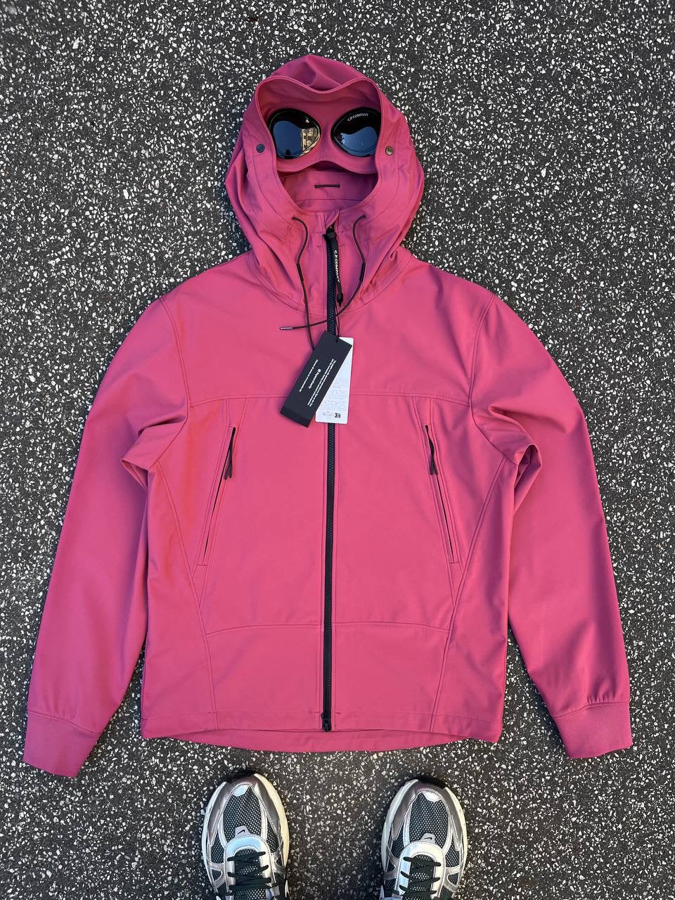 C.P. Company Google Softshell R jakke i Pink XL Xlarge 54 Brand New